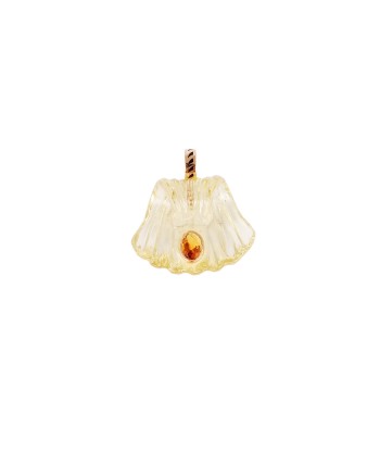 PENDENTIF  EN QUARTZ CITRON chez Cornerstreet bien 