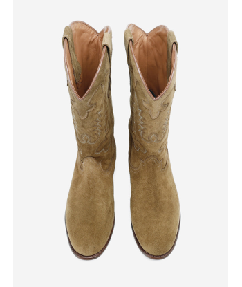 BOTTES SANTIAG MIDNIGHT EN DAIM CAMEL ouvre sa boutique