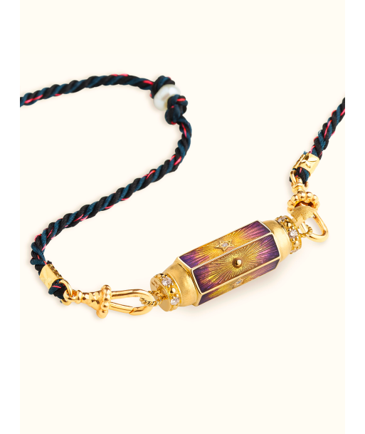 COLLIER BABY LOCKET EMAIL VIOLET le des métaux précieux