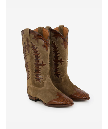 BOTTES SANTIAG MIDNIGHT LORD CHESTNUT BROWN prix pour 