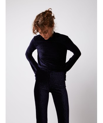 PANTALON FLARE EN VELOURS DE PANNE NIGHT FALL les ctes