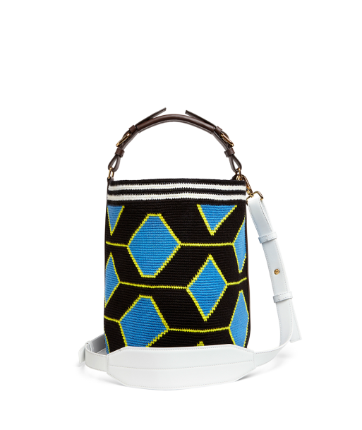 SAC WAYUU HEXAGON MIDI Les êtres humains sont 