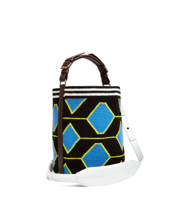 SAC WAYUU HEXAGON MIDI Les êtres humains sont 