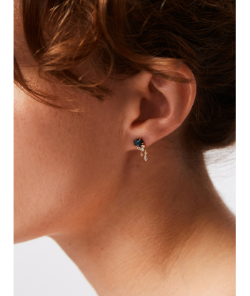 BOUCLE D'OREILLE JELLY TOURMALINE ET DIAMANTS 50-70% off 