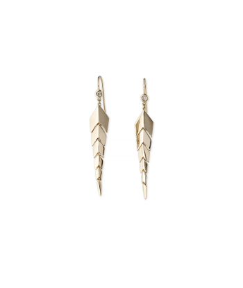 BOUCLES D'OREILLES SMALL QUEUE DE POISSON DIAMANTS acheter en ligne