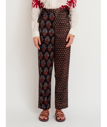 PANTALON DUO BLOCK PRINT pas cher