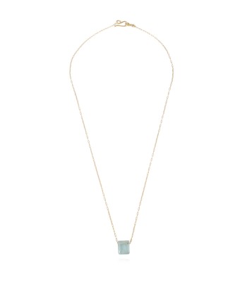 COLLIER CHICLET AQUAMARINE acheter