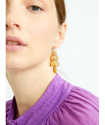 BOUCLES D'OREILLES PETIT TOTEME EN CITRINE Le MVP de beaucoup