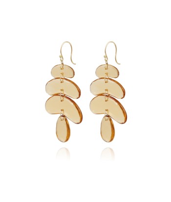 BOUCLES D'OREILLES PETIT TOTEME EN CITRINE Le MVP de beaucoup