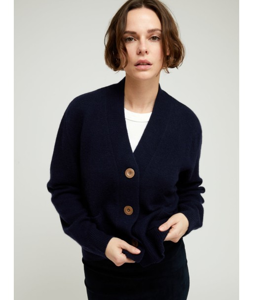 CARDIGAN LOU NERO NERO NAVY l'évolution des habitudes 