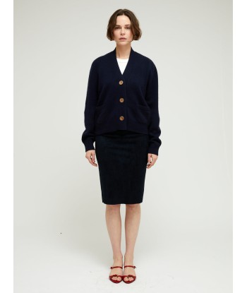 CARDIGAN LOU NERO NERO NAVY l'évolution des habitudes 