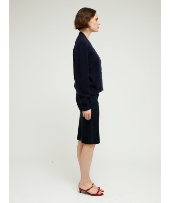 CARDIGAN LOU NERO NERO NAVY l'évolution des habitudes 