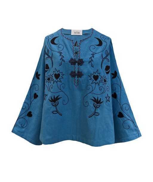 BLOUSE BASIL BRODÉE OUTREMER prix pour 