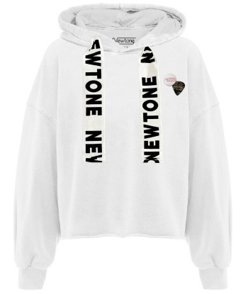 Hoodie crop bloomer dirty white "BLEED" Le MVP de beaucoup