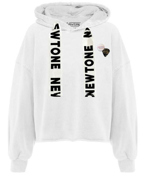 Hoodie crop bloomer dirty white "BLEED" Le MVP de beaucoup