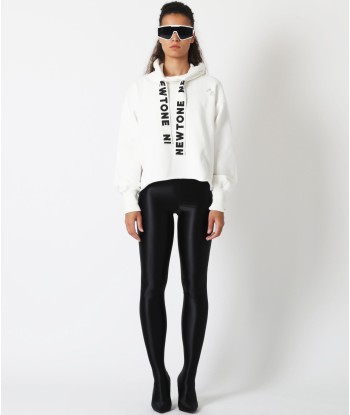 Hoodie crop bloomer dirty white "BLEED" Le MVP de beaucoup