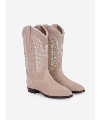 BOTTES INCA SUEDE NUDE WHITE Vous souhaitez 