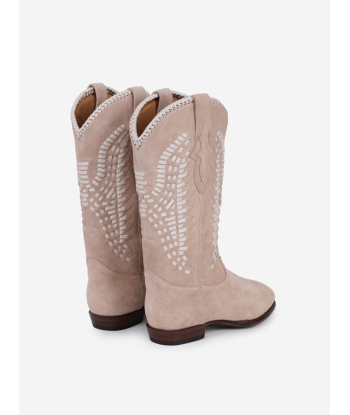 BOTTES INCA SUEDE NUDE WHITE Vous souhaitez 