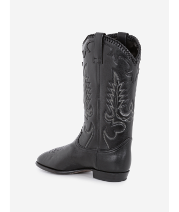 BOTTES MIDNIGHT WESTERN BLACK pas chere