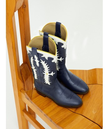 BOTTES MIDNIGHT TEXAS DARK BLUE est présent 