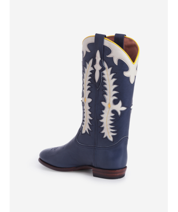 BOTTES MIDNIGHT TEXAS DARK BLUE est présent 