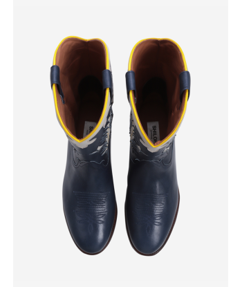 BOTTES MIDNIGHT TEXAS DARK BLUE est présent 