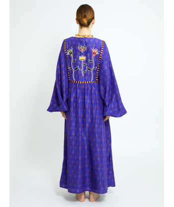 ROBE DEVA VIOLETTE EN SOIE acheter en ligne