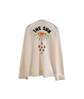 PULL CACHEMIRE SUN OFF WHITE est présent 