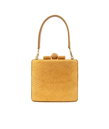 SAC LISBON ABACA MARIGOLD soldes