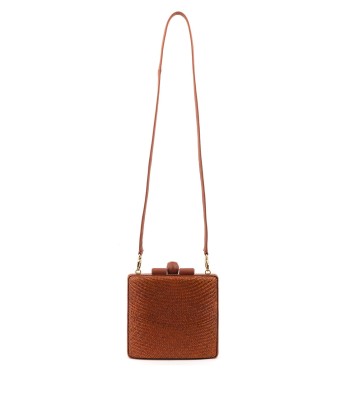 SAC LISBON ABACA RUST BROWN de la marque