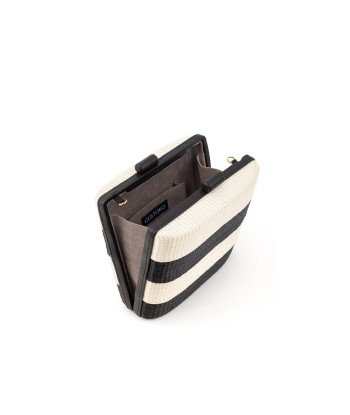 POCHETTE CAPARICA BLACK WHITE l'achat 