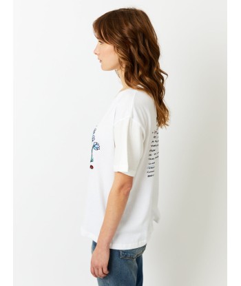 TEE SHIRT ASTRO BLANC CANCER shop