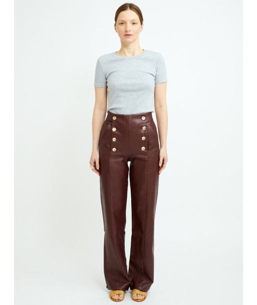 PANTALON POPPY BORDEAUX france