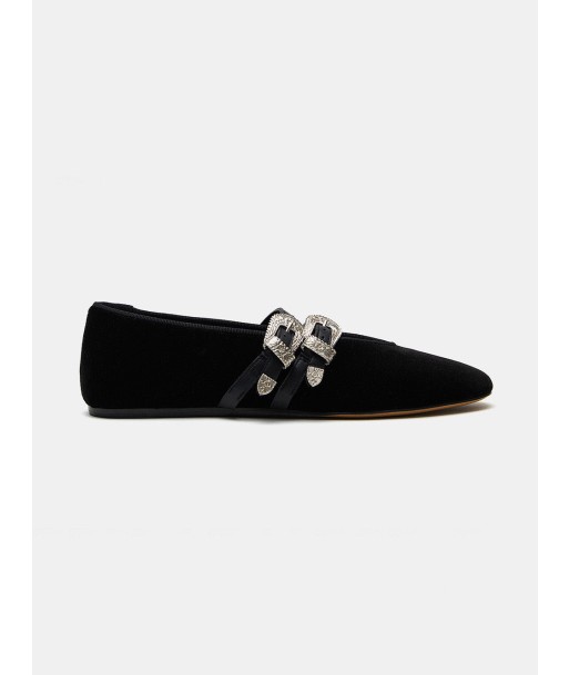 BALLERINES CLAUDIA SUEDE NOIR s'inspire de l'anatomie humaine