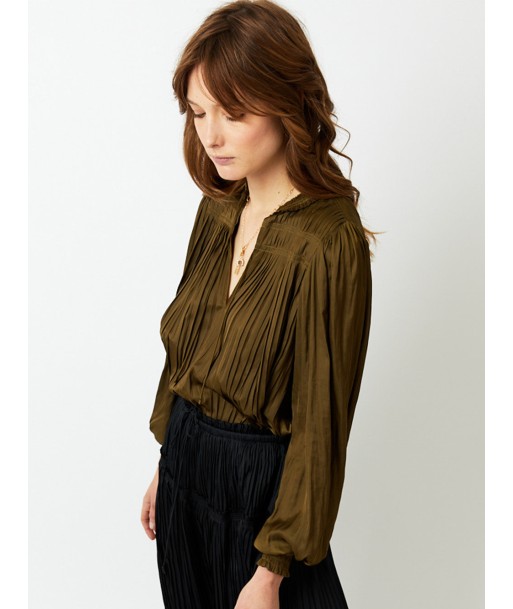 BLOUSE LEAH OLIVE Venez acheter