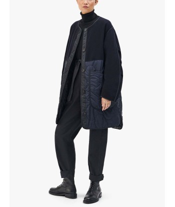 VESTE WOOL QUILT NAVY meilleur choix