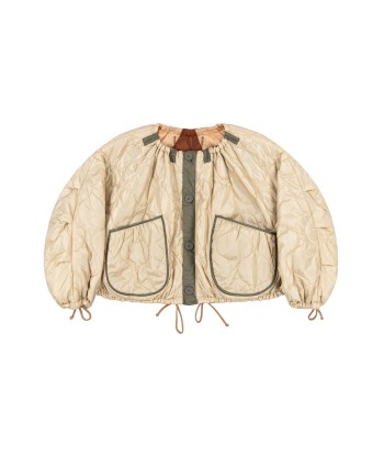 BOMBER PATCHWORK PARACHUTE MOCHA BROWN le concept de la Pate a emporter 