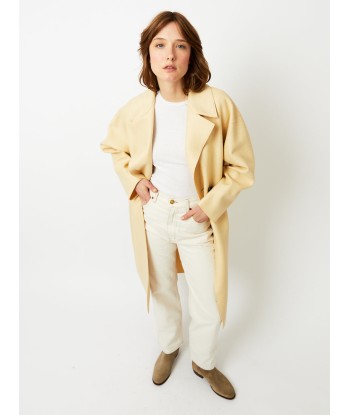 MANTEAU DROPPED SHOULDER VANILLA pas cheres