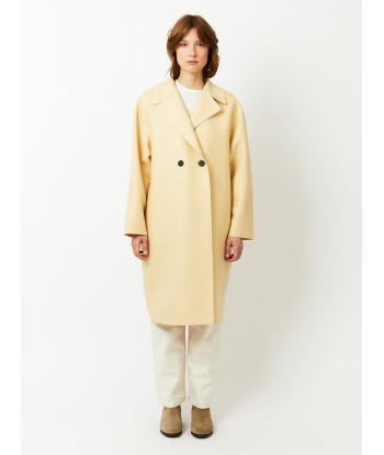 MANTEAU DROPPED SHOULDER VANILLA pas cheres