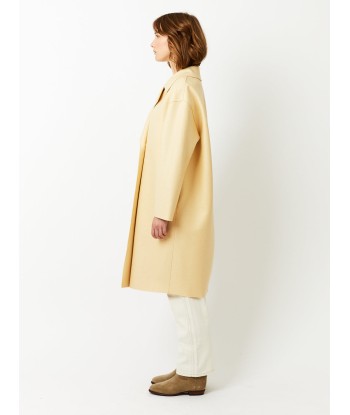 MANTEAU DROPPED SHOULDER VANILLA pas cheres