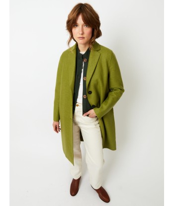 MANTEAU OVERCOAT PRESSED WOOL PERIDOT Vous souhaitez 