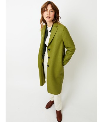 MANTEAU OVERCOAT PRESSED WOOL PERIDOT Vous souhaitez 