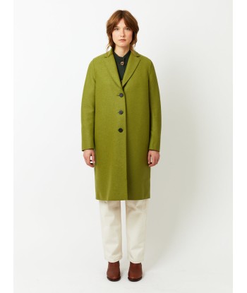 MANTEAU OVERCOAT PRESSED WOOL PERIDOT Vous souhaitez 