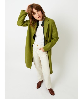 MANTEAU OVERCOAT PRESSED WOOL PERIDOT Vous souhaitez 