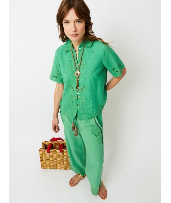 CHEMISE CHARLES VERT les ctes