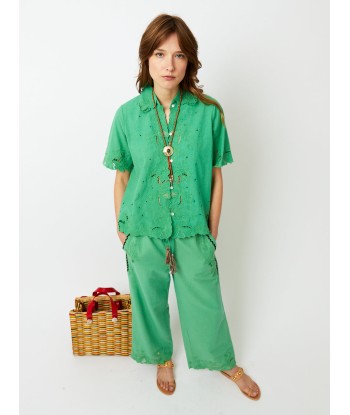 CHEMISE CHARLES VERT les ctes