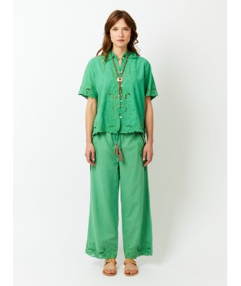 CHEMISE CHARLES VERT les ctes