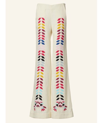 PANTALON CHARLIE IVORY PRISM en linge