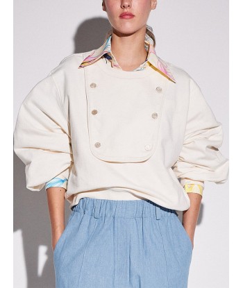 SWEATSHIRT POPPY CREAM vous aussi creer 