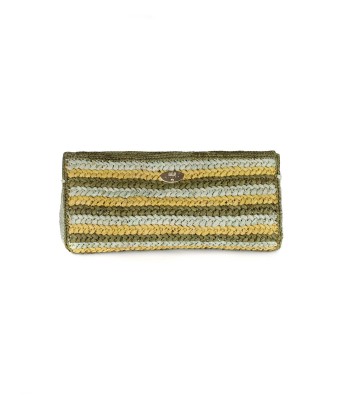 POCHETTE UPTOWN RAPHIA PRAIRIE 50% de réduction en Octobre 2024